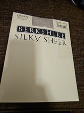Berkshire Queen Silky Sheer Pantyhose Sandalfoot Sand Dune 1X-2X Style 3489