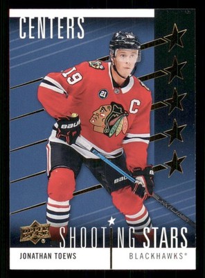2019-20 Upper Deck Shooting Stars Centers #SSC4 Jonathan Toews