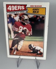 1987 Topps #115 Jerry Rice HOF 49ers