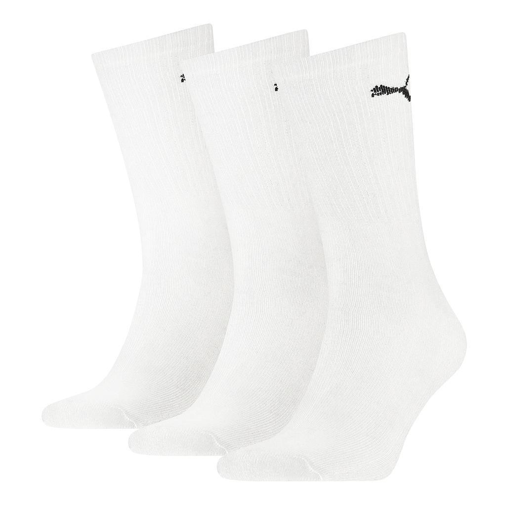 Puma Sport Lightweight Crew Sock (3 Pair) 12-14 White 12-14 White