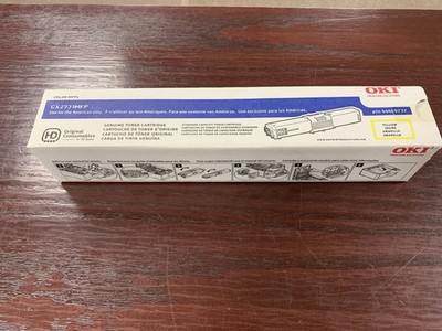 Genuine Okidata OKI 44469737 Toner Cartridge Yellow CX2731MFP Open Box