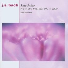 Bach:  Lute Suites,Vol.1 von John Williams | CD | Zustand sehr gut
