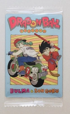 Carte Dragon Ball Itajaga Volume 7-27 CR Bulma & Goku Japonais Blister - Photo 1/2