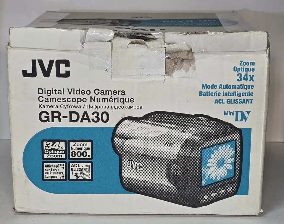 JVC Digital Video Camera Model GR-DA30 BRAND NEW IN BOX - Image 4 of 4