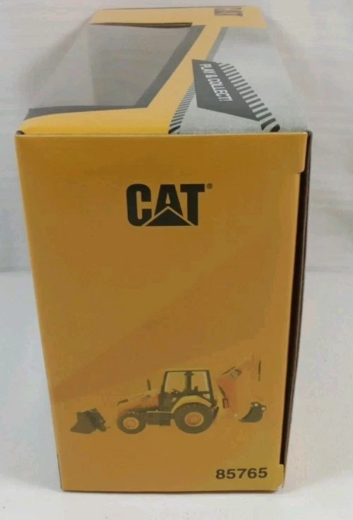 1:64 DIECAST MASTERS *CATERPILLAR 420XE Backhoe Loader w/Attachments 85765 MB - Image 3 of 3