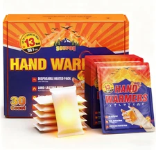 Hand Warmers Disposable 200/150/100/50/30 Pcs, up to 13 Hours of Heat Body Warme