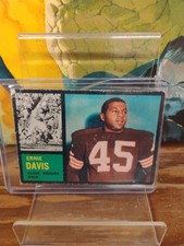 Topps 1962 Ernie Davis #36 Cleveland Browns Rookie Football Card. rookie card picture