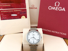 Omega De Ville Prestige 434.10.40.20.02.001 40mm Stainless Steel Box Paper