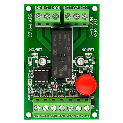 Panel Mount Momentary Switch - Latching DP Pulse Signal Control