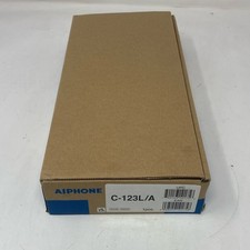 Aiphone C-123L/A ChimeCom Intercom Kit, White/Black, 1-Door 1-Master