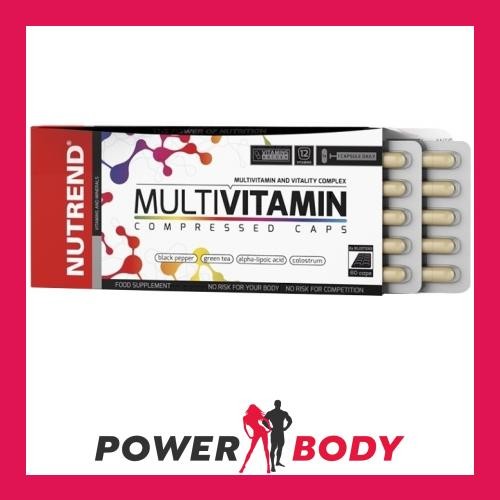 Nutrend - MultiVitamin Compressed Caps - 60 caps