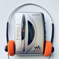 SONY Walkman WM-FX195 Cassette Player- Radio Works- Tape Not Spinning