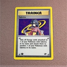 1st Edition Wizards of the Coast Gym Challenge Sabrina 110/132 Rare Unlimited on eBay