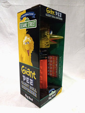 GIANT SESAME STREET LIMITED EDITION BIG BIRD MUSICAL PEZ DISPENSER - NEW IN BOX
