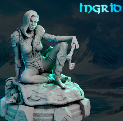 Ladies of the North (Vikings) - Lady Ingrid - Black Bird Miniatures