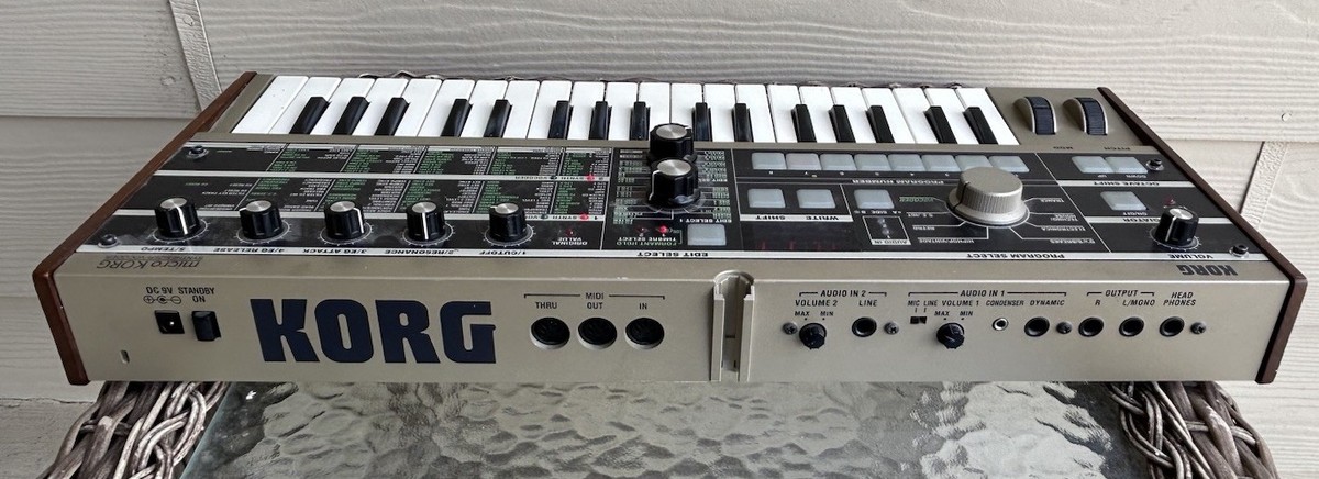 KORG microKORG 37-Key Synthesizer Vocoder ***Working*** | eBay