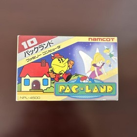 Pac-Land Pac-Man Famicom FC Japan Import Rare Namco CIB Complete Boxed