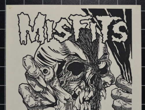 MISFITS - NEGATIVE APPROACH - THE STATE at UNION BALLROOM - A2 - PUSHEAD - 1983 - Picture 2 of 4