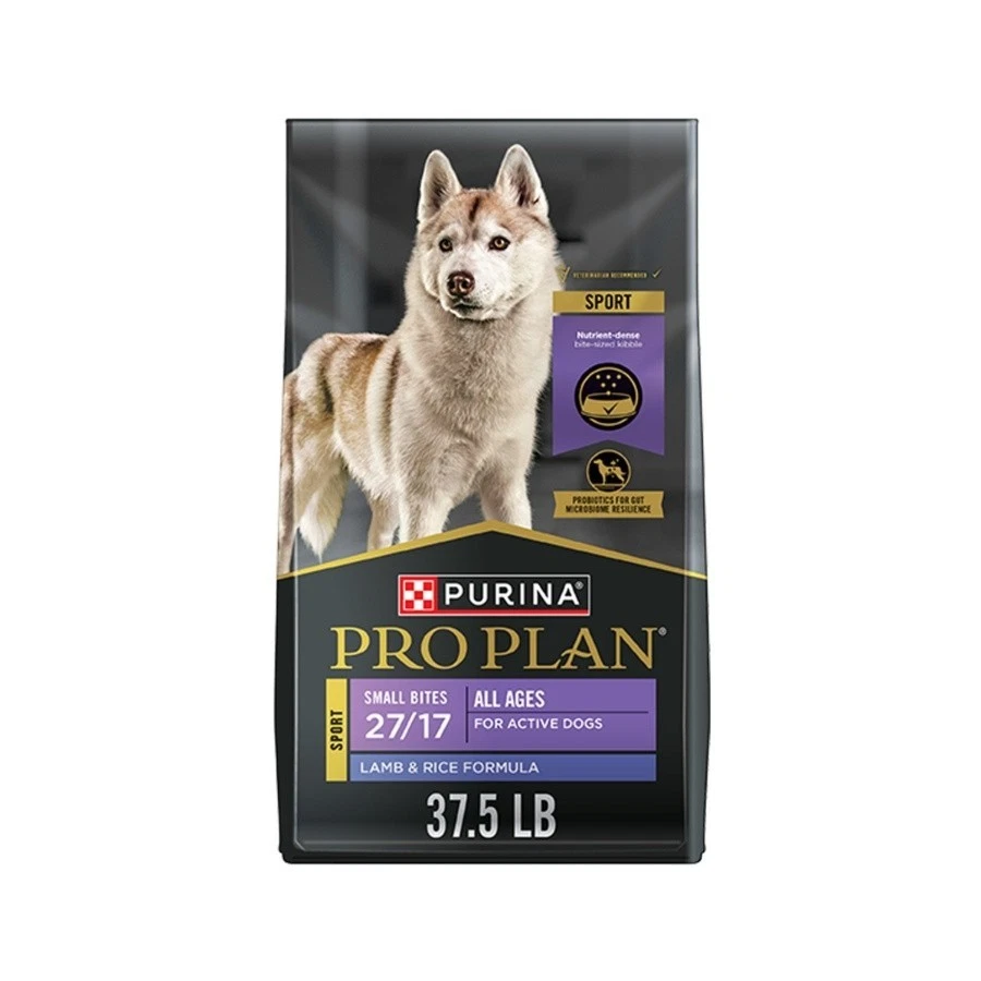 NEW Purina Pro Plan Sport 27/17 Small Bites All Life Stages Dry Dog Food 37.5Lb