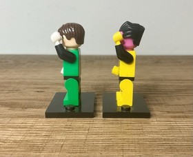 LEGO DC Superheroes 76025 Green Lantern and Sinestro Retired Minifigure Lot