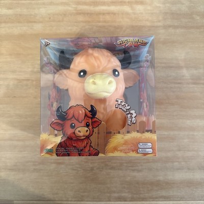 Highland Cow Squishy Toy Animal Stress Relief Sensory Viral Squishy Toy PPNC NEW