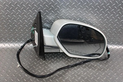 09-14 Escalade White Passenger Right RH Power Door Mirror Blind Spot OEM OE WTY