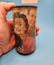 1958 Meister Brau Happy Days Pilsener Beer Flat Top Beer Can - Chicago, IL