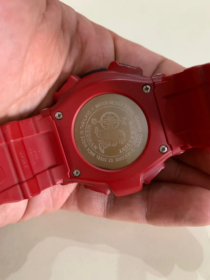 Casio G-SHOCK mudmaster G-9300-RD edición especial muy raro  Foto 3 de 4