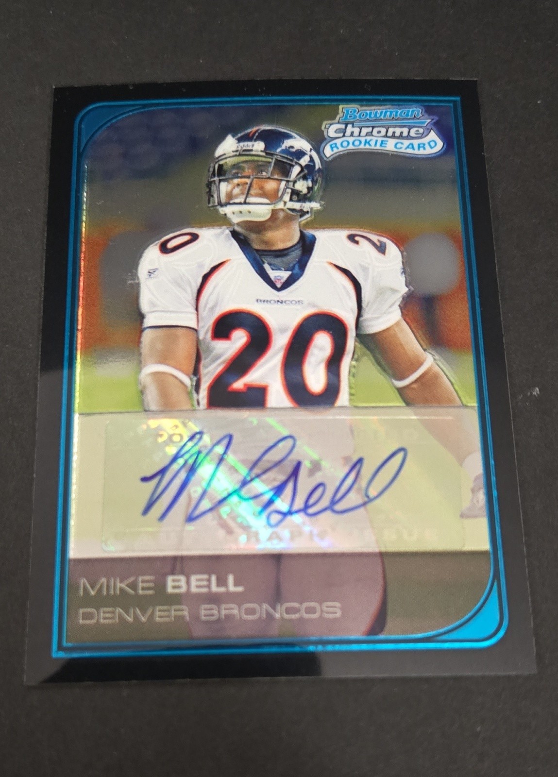 2006 Bowman Chrome - Mike Bell #232 Rookie Autographs (AU, RC)