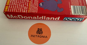 McDonaldland Nintendo Nes gioco versione PAL A UK in scatola con manuale CIB