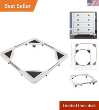 Adjustable Dolly Cart   Appliance Roller with Telescoping Base and Locking Ca...