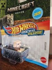 Hot Wheels Racer Verse 2025 Minecraft MOVIE Grunter