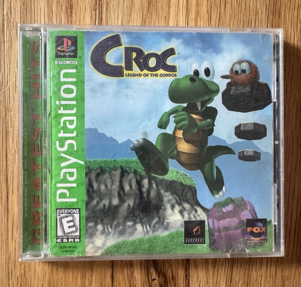 CROC: LEGEND OF the Gobbos (Playstation 1 PS1 1997) CIB Livraison
