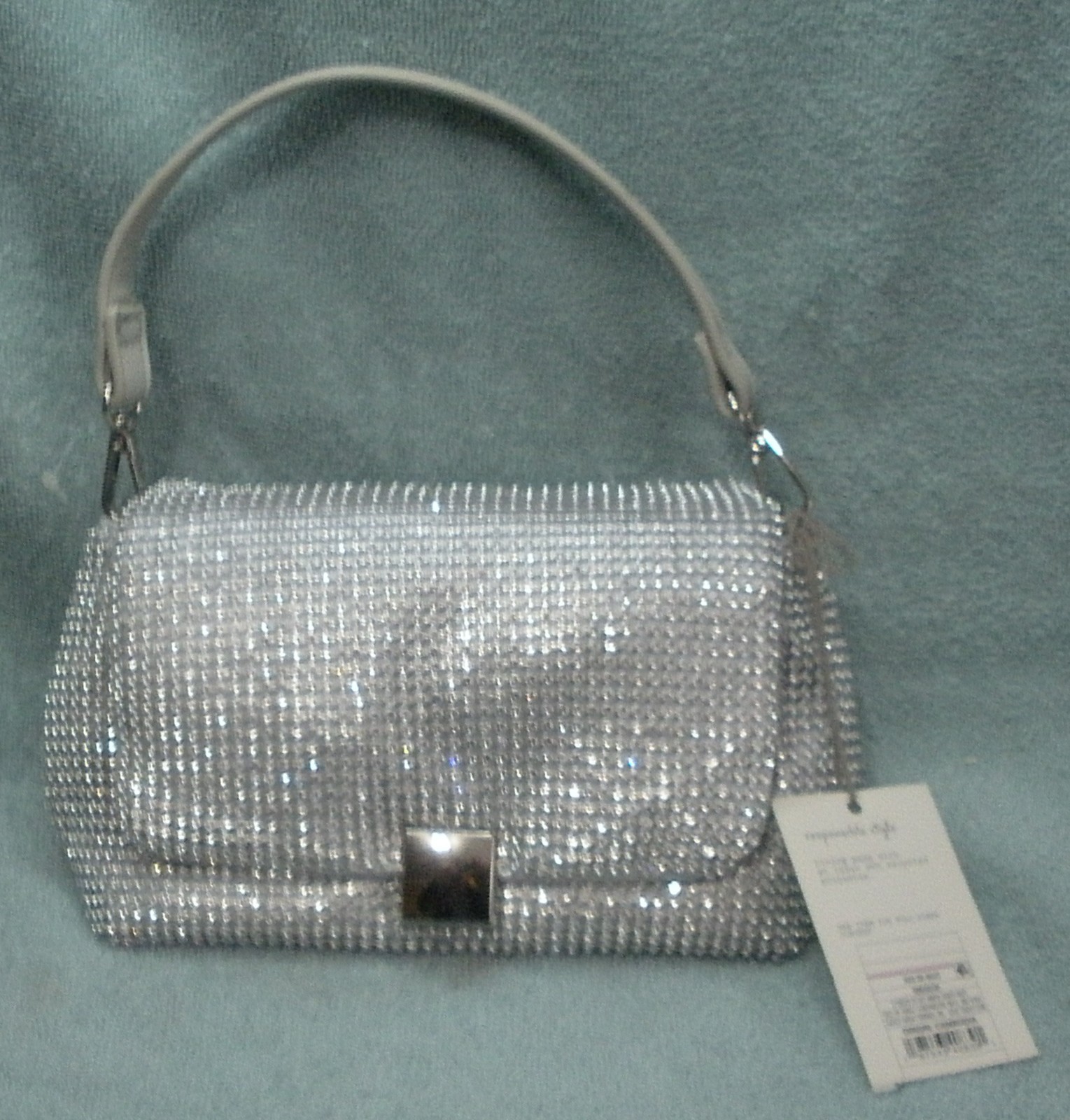 Little Girl Purse clear Beaded purse Like Diamonds