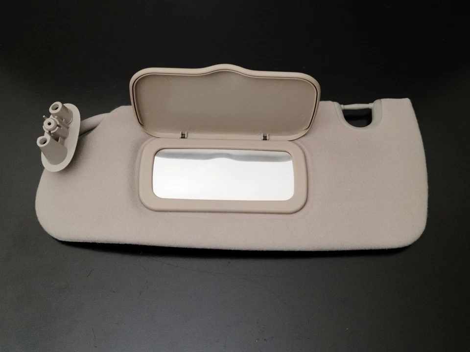 Dodge Durango 2001-2003 conductor lado izquierdo parasol tela gris Foto 4 de 4