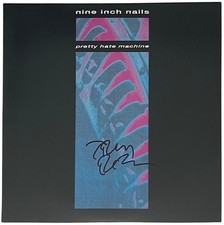 Trent Reznor Signed Pretty Hate Machine Vinyl Record PSA