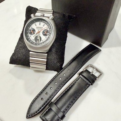 Vintage CITIZEN BULLHEAD Chronograph 8110A Automatic 67-9011 DayDate Men s Watch