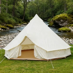 Neuf 4m Oxford Bell Yurt Tente - Dédié à l'utilisation de l'hôtel, Camping de luxe