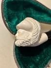 Vintage Handcarved Meerschaum Estate Pipe with Case — photo 4