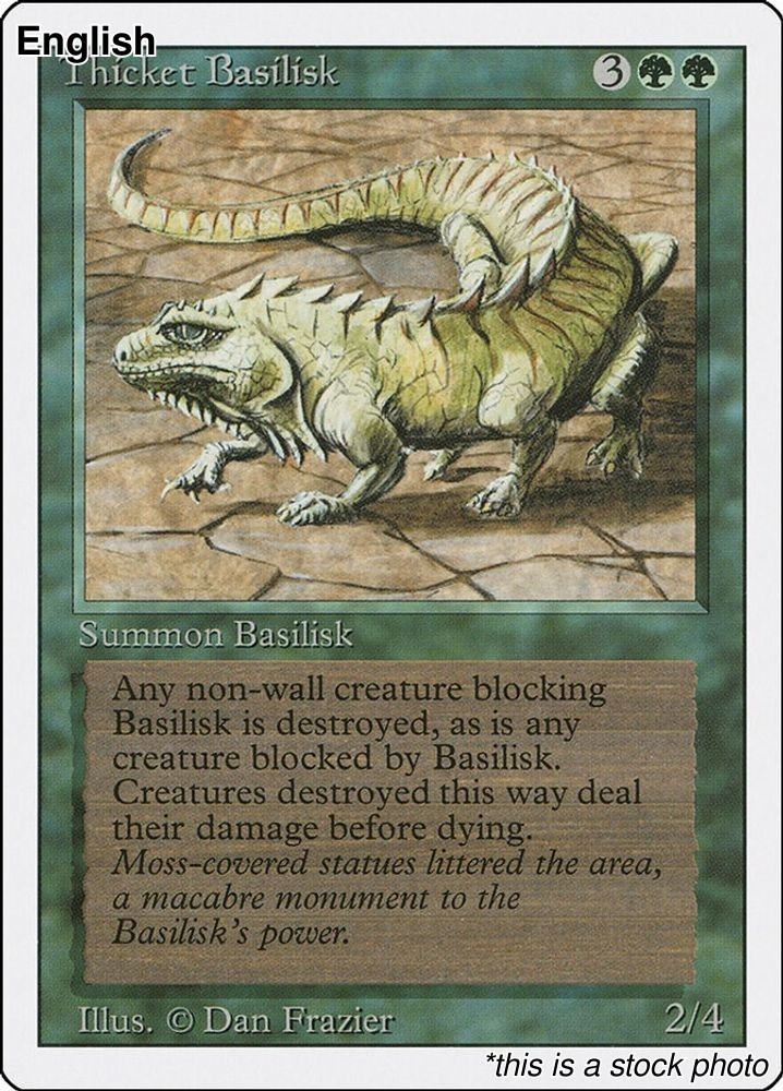 Thicket Basilisk [3ED - 214] Revised Edition