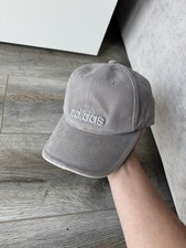Vtg Adidas 00s Gray Unisex Cap Sz Os