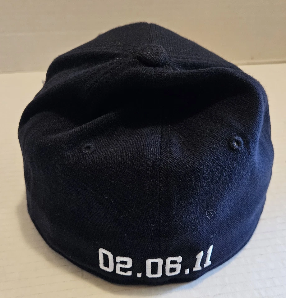 Super Bowl XLV Texas Dallas Stadium Top of the World Talla Única Piel de Cerdo Estilo Bill Foto 3 de 4