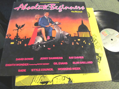 ABSOLUTE BEGINNERS OST DAVID BOWIE RAY DAVIES Sade LP soundtrack kinks mod '86