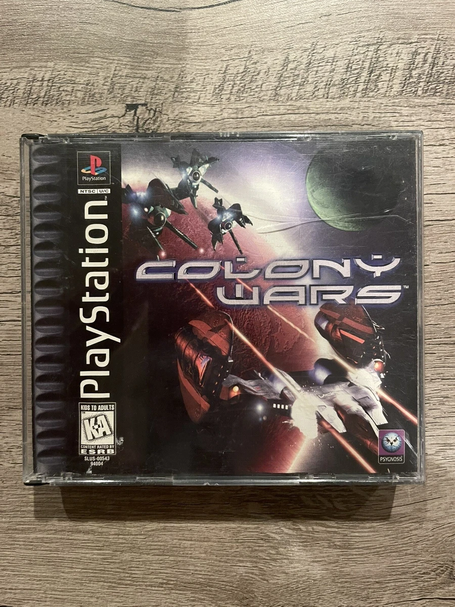 Colony Wars Sur PS1 – Jeu Complet (Pal, FR) – Sony Playstation 1 – Psygnosis