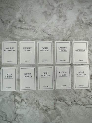 Home Organisation Label - LAUNDRY container stickers / Labels - Picture 15 of 16