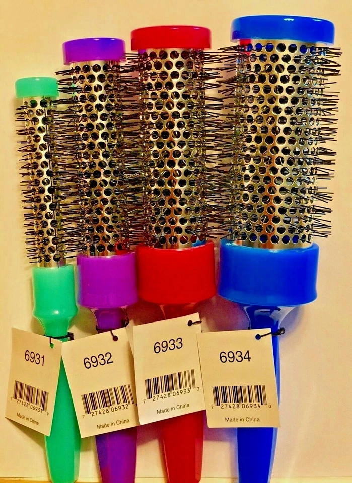 ROUND BRUSH THERMAL ASSIST ALUMINUM CORE  HAIR ART INT   3/4," 11/4", 1 3/4", 2" - Image 4 of 4