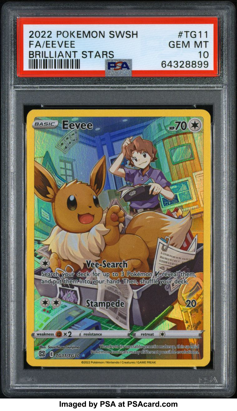 Eevee Galeria Treinadores Carta Pokemon Português Tg11/tg30