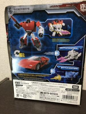 SG-04 Sideswipe Transformers War for Cybertron SIEGE from Japan
