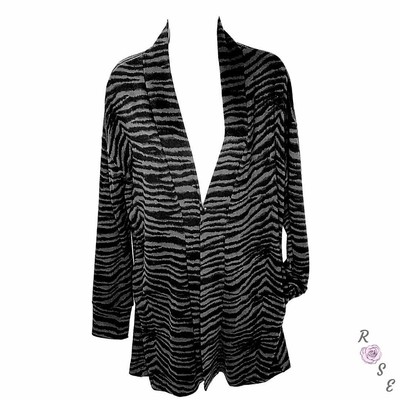 black small cardigan