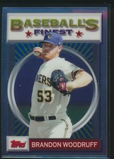 2020 Topps Baseball's Finest Flashbacks #68 Brandon Woodruff Milwaukee Brewers